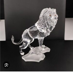 Swarovski Crystal Lion